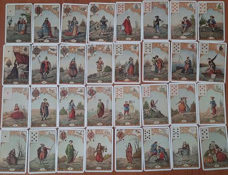 Veštecké karty le jeu du destin antique, 