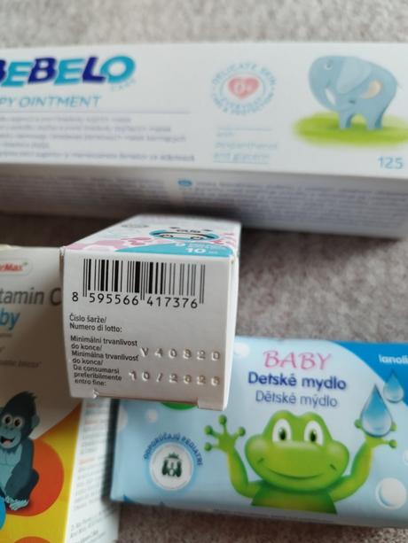 Detská kozmetika a vitamíny, 