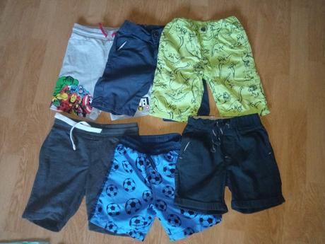 Letný balík oblečenia veľkosť 122, 122–134