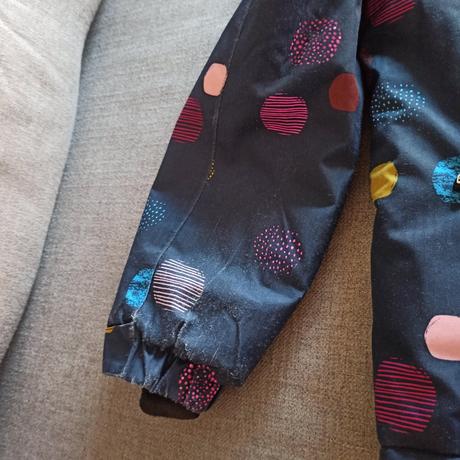 Bunda+oteplovačky zn. color kids, 140