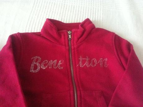 Značkové mikinky, benetton,80