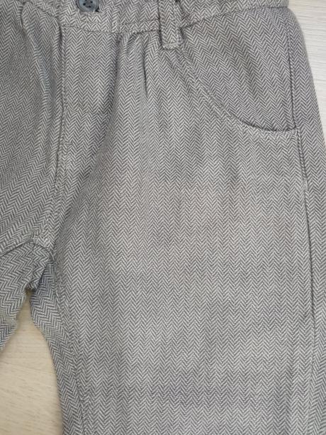 Dievčenské vzorované nohavice h&m (86), h&m,86