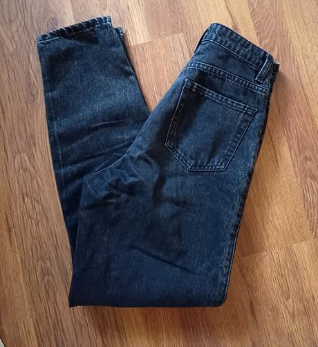 Tmavo šedé džínsy tally weijl, tally weijl,xs