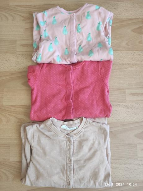 Pyžamá pre dievčatko 92, 86–98