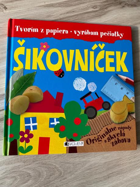 Krásna kreatívna kniha pre šikovné ručičky,