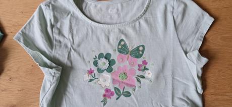 Letné šaty v. 140 - 3 ks, c&a,140