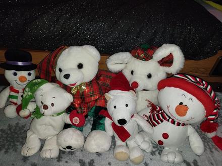 Vianoční plyšáci,