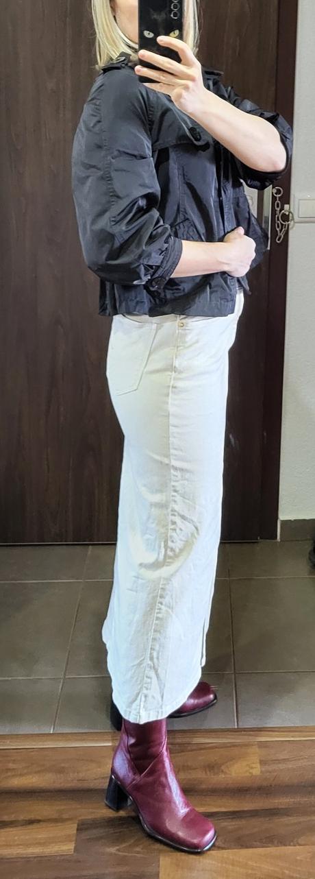 Denimová sukňa, tesco,m