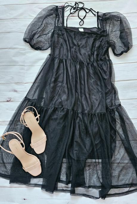 Krásne lahulinké šaty h&m, h&m,m