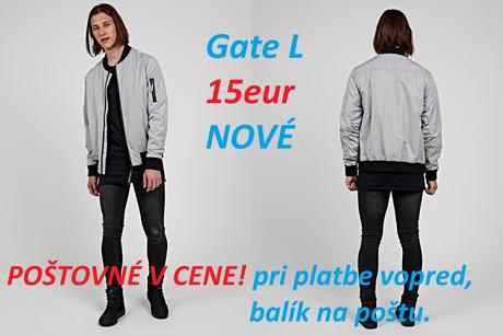 Zimná bunda hm, bombéra hm, h&m,l