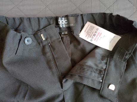 Čierne slávnostné nohavice na 8 rokov, bonprix,128