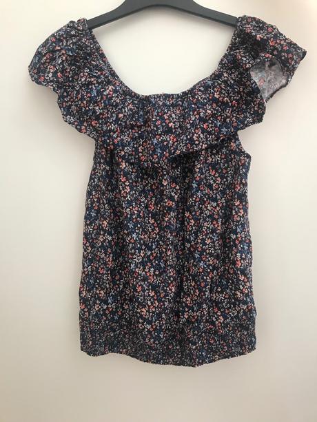 Tričko s volánom, h&m,158