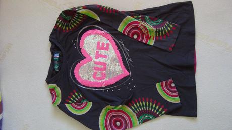 Dievčenské tričko desigual-158/164, desigual,158