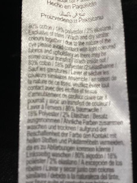 Čierne elastické rifle, f&f,40