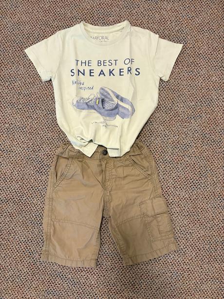 Tričko mayoral 104 s bermudami, mayoral,104