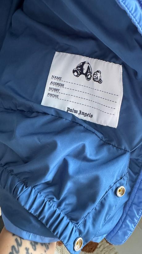 Palm angels páperová bunda, veľkosť 12, 146