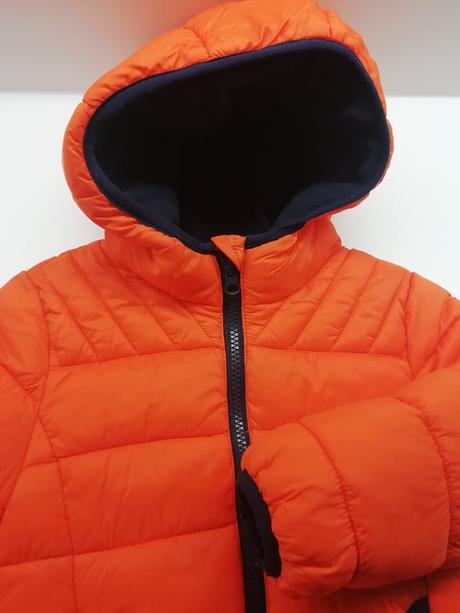 Oranžový kabát v top stave, f&f,98