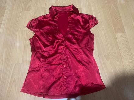 Saténová bluzka s, s