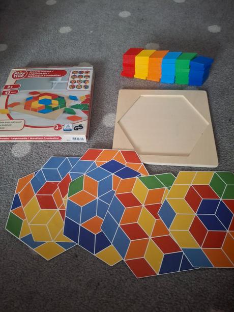 Drevene puzzle mozaika, 