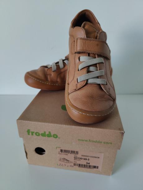 Celokožené froddo brown veľ. 34, froddo,34