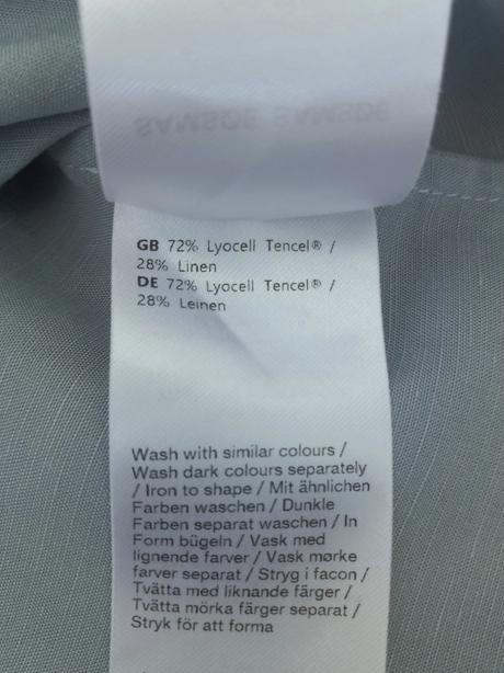Linen blend košeľa samsøe samsøe xs/s, xs