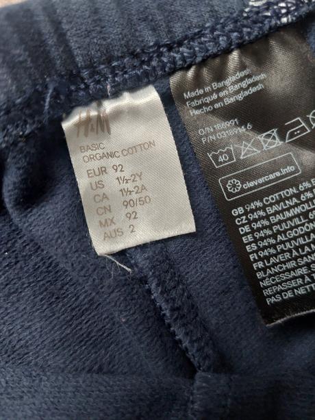 Hviezdickove leginy h&m veľ.92, h&m,92