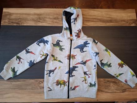 Mikina na zips s dinosaurami, dopodopo,122