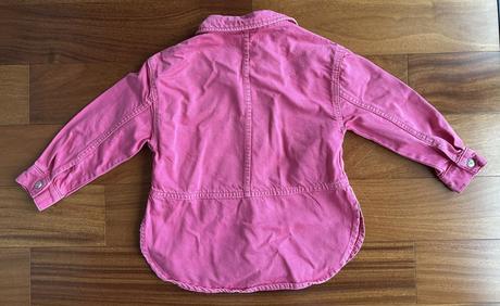 Zara riflová košeľová bunda, zara,122