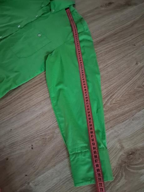 Zelená oversize košeľa, h&m