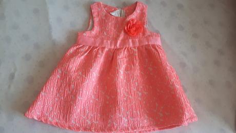 Šaty hm veľ.68-4-6m - super stav -, h&m,68