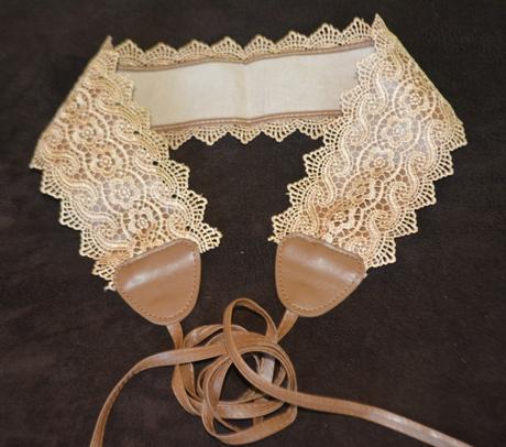 Dámsky krajkový opasok, 