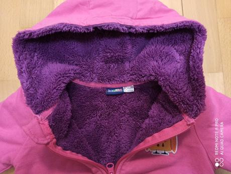 Hrubo zateplena teplakova mikina-vel.86/92, lupilu,86