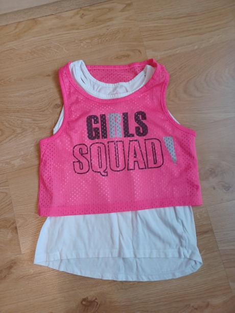 Dievčenské športové tielko lemon, 146