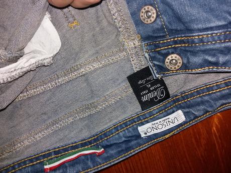 Dierkovane rifle, denim,42