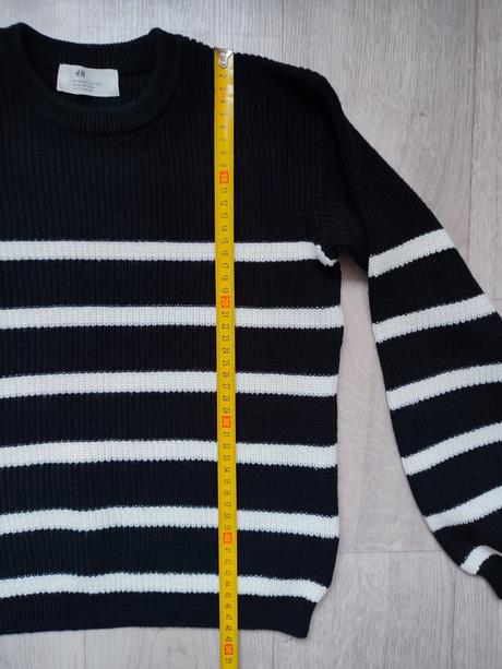 Pletený pulóver, h&m,140