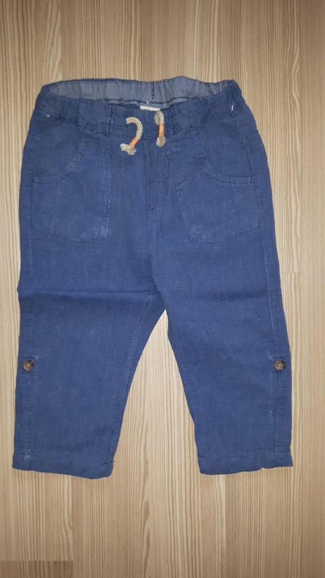 Lanove nohavice, h&m,86