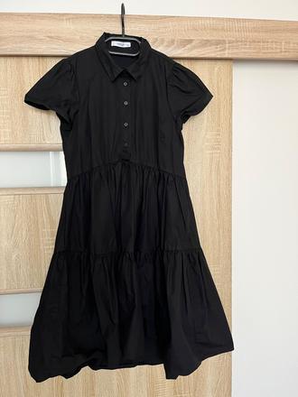 Koselove saty cierne, reserved,xs