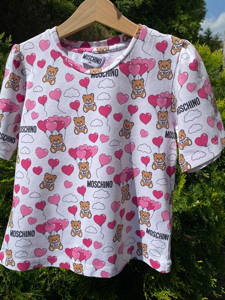 Detské tričko značky značky moschino kids, moschino,128