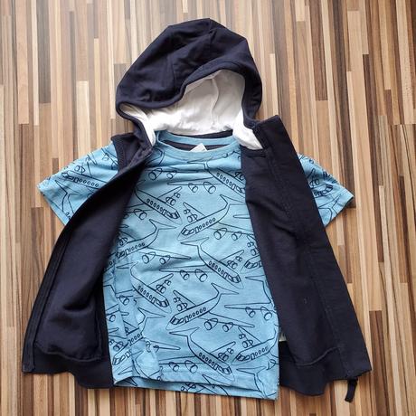 Tričko s vestou komplet, topolino,104