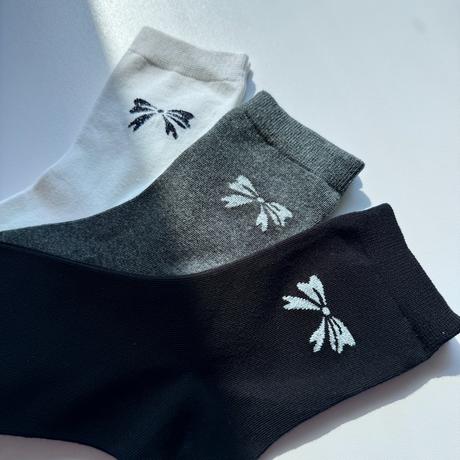 Dámske vysoké ponožky s mašličkami nz2282, 35 - 40