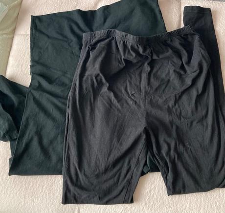 Tehotenské rifle a leginy, h&m,m