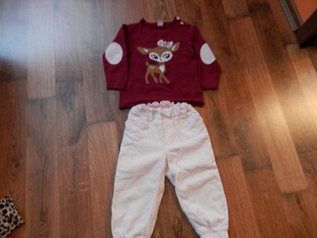 Menžestračky a svetrik, h&m,86