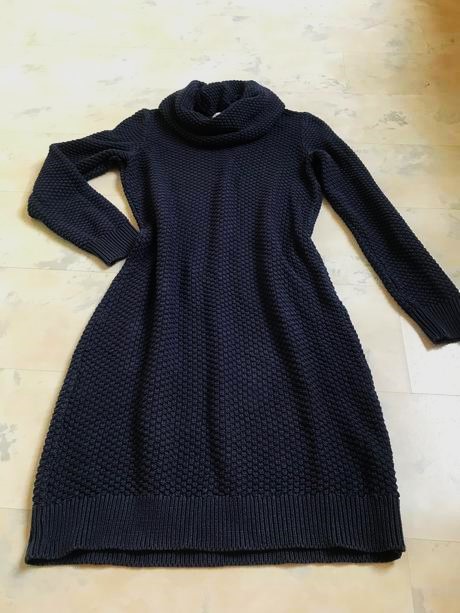 Pletené šaty s rolákom, esprit,l