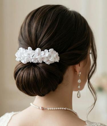 Sponka s jemnými kvetmi, 