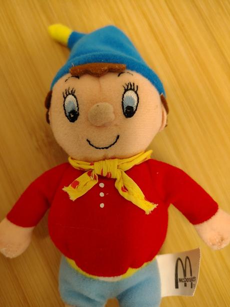 Plyšový retro noddy, mcdonald's 2001, 18 cm, 
