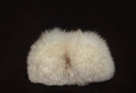Čiapka zo striebornej líšky, veľ. m-l, m