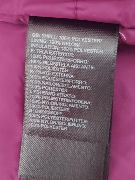 Mierne vatovaná bunda the north face, xs