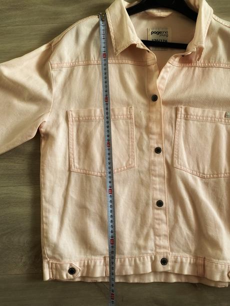 Nádherná bezchybná riflova bundicka - sedi na s, takko,170