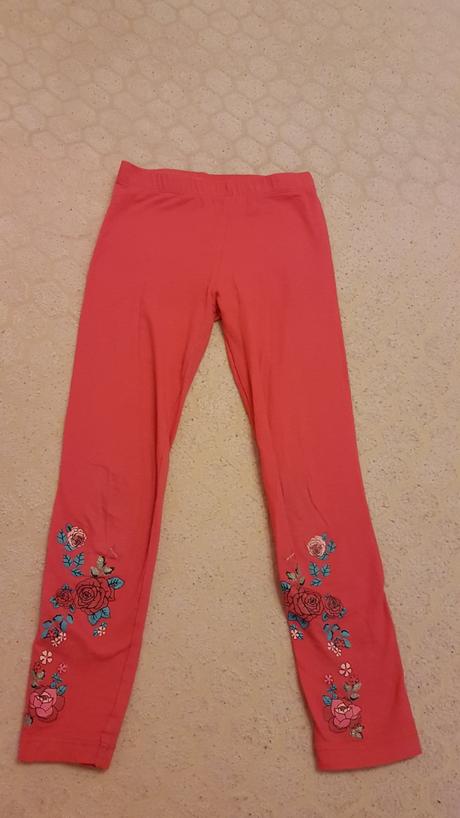 Dievčenské legíny veľkosť 122, 122