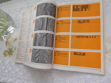 Retro kniha na štrikovanie,, 